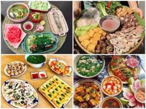 Danh sách các mâm cơm