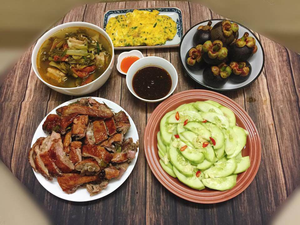 Tổng chi phí cho bữa tối