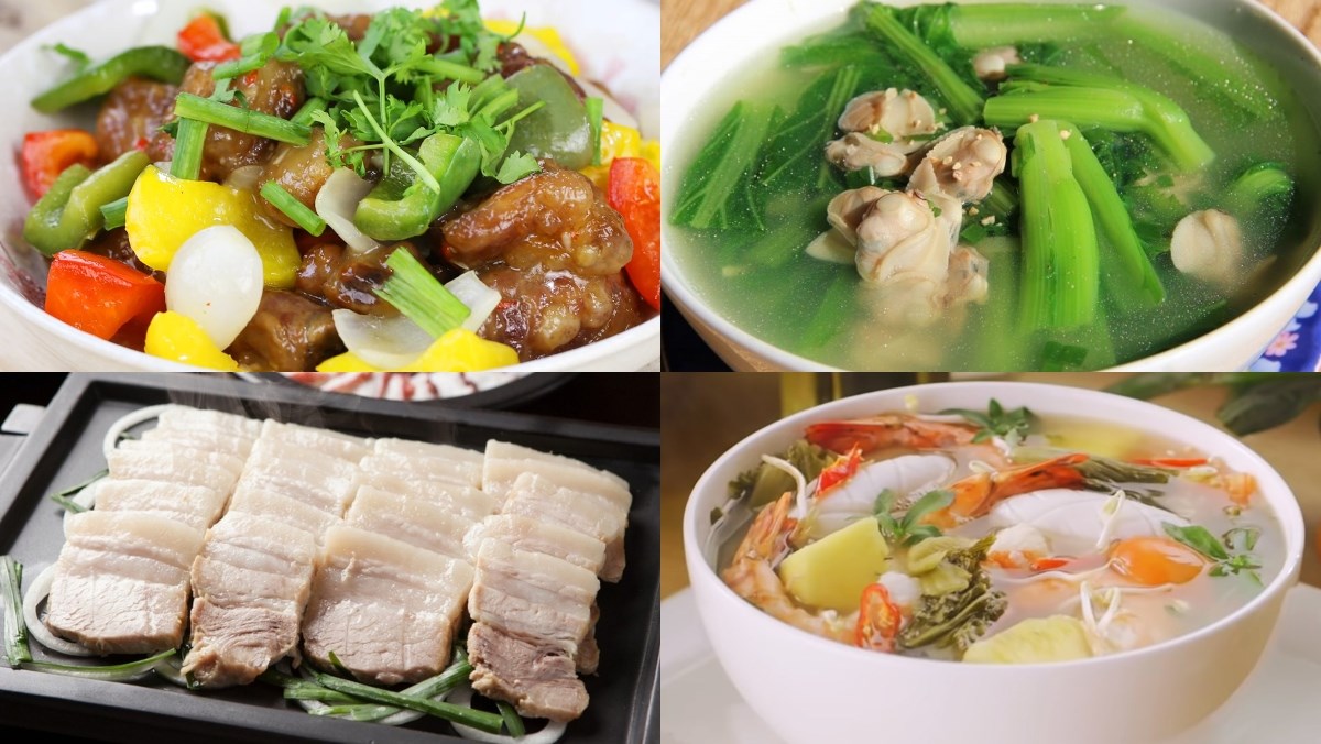 Thực đơn bữa chiều