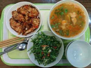 Thực đơn bữa tối 5 món
