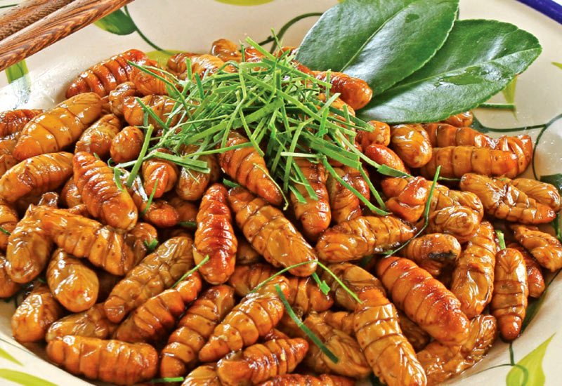 Món 1: Nhộng Chiên Giòn