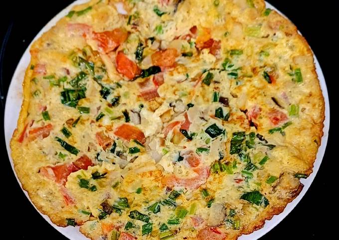 Mẹo làm món trứng chiên rau củ ngon nhất